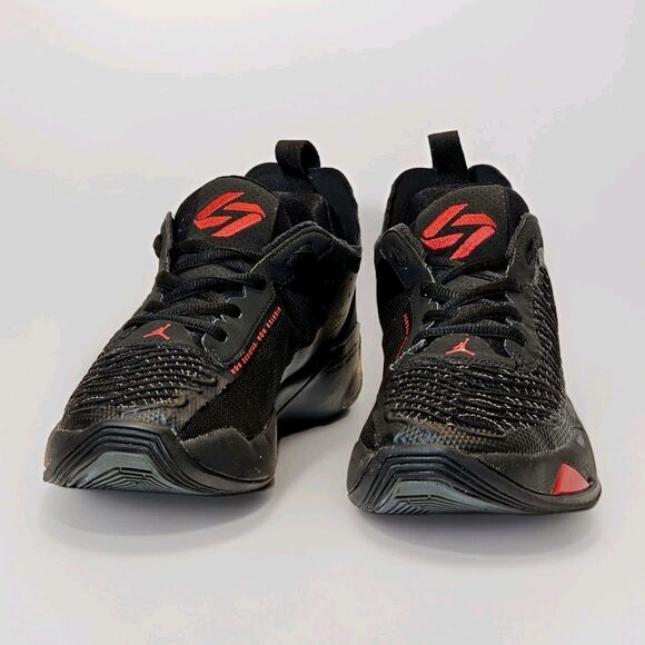 Nike Boys Air Jordan Luka 1 DQ6513-060 Black Basketball Shoes Sneakers Size 6.5Y - Picture 2 of 9